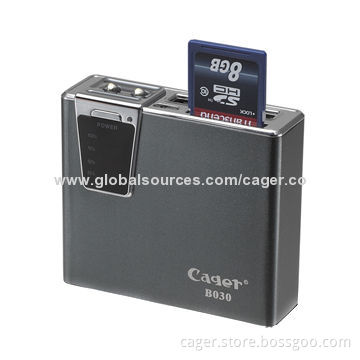 Cager 5,000mAh Portable USB Power Bank, 5V/1A, OEM Orders Welcomed